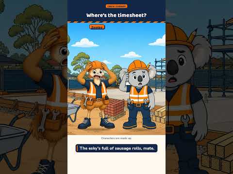 Timesheet app for tradies: the esky problem #shorts